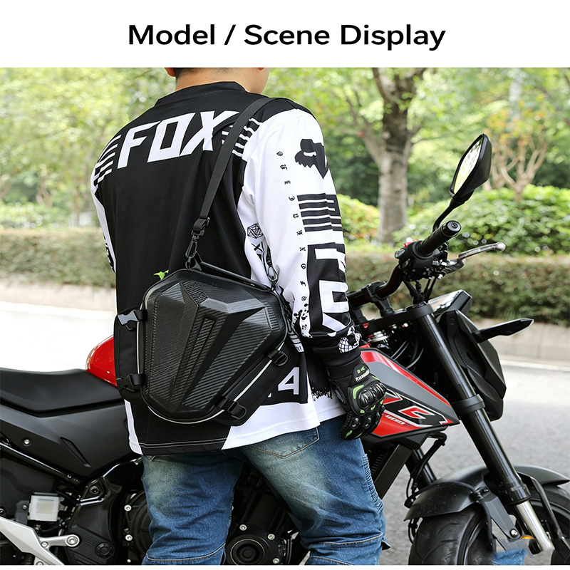 Bolsa Traseira Impermeável par - Motorcycle Helmet Bag Backpack avaliação e preço
