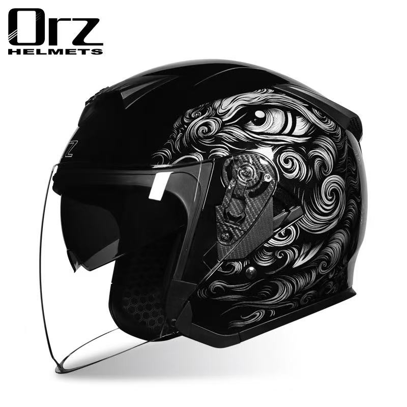 Capacete de motocicleta com vi - Modular Motorcycle Helmet Dot Approved avaliação e preço