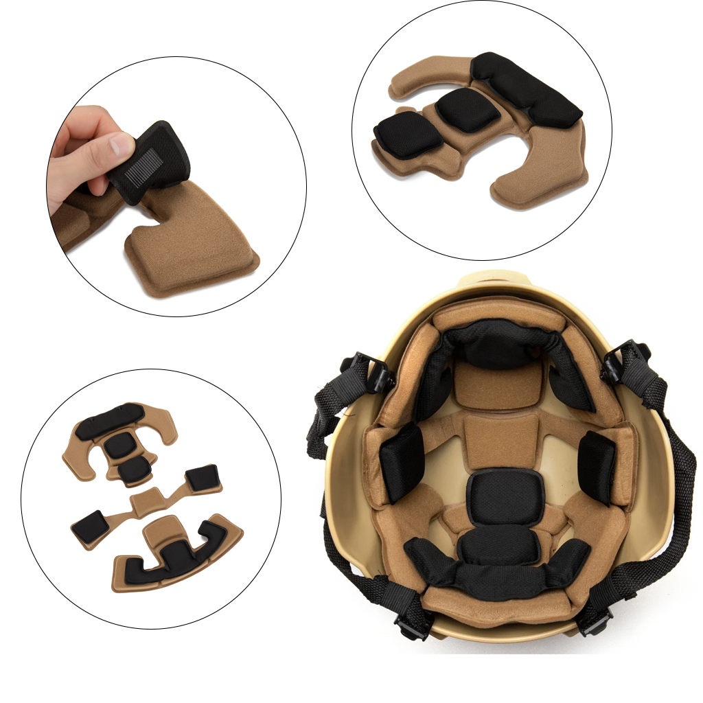 Almofada tática de espuma de m - Helmet Replacement Liner Pads avaliação e preço