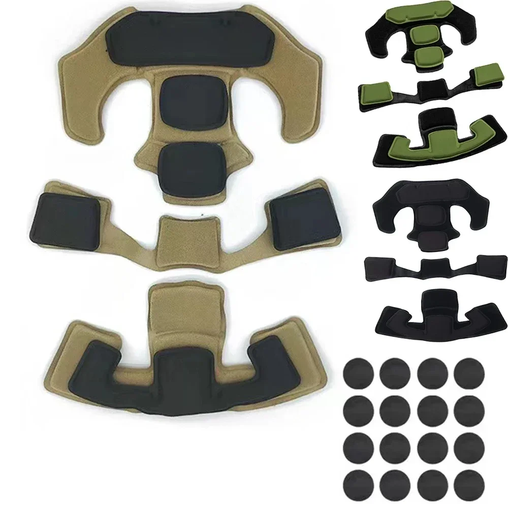Almofada tática de espuma de m - Helmet Replacement Liner Pads avaliação e preço
