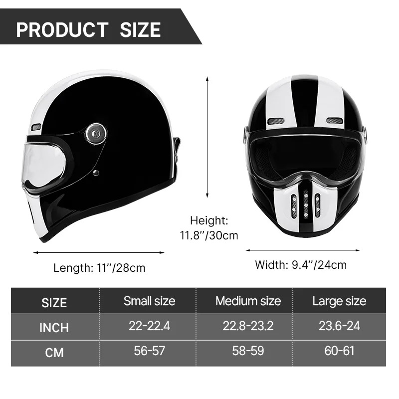 Capacete Integral para Motocic - Full Face Helmet Carbon Fiber avaliação e preço