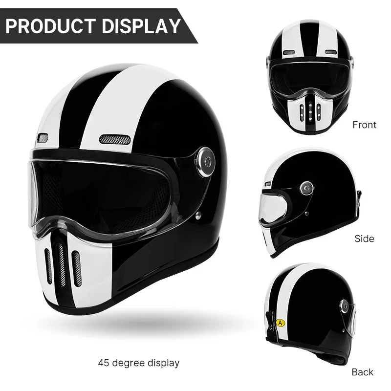 Capacete Integral para Motocic - Full Face Helmet Carbon Fiber avaliação e preço