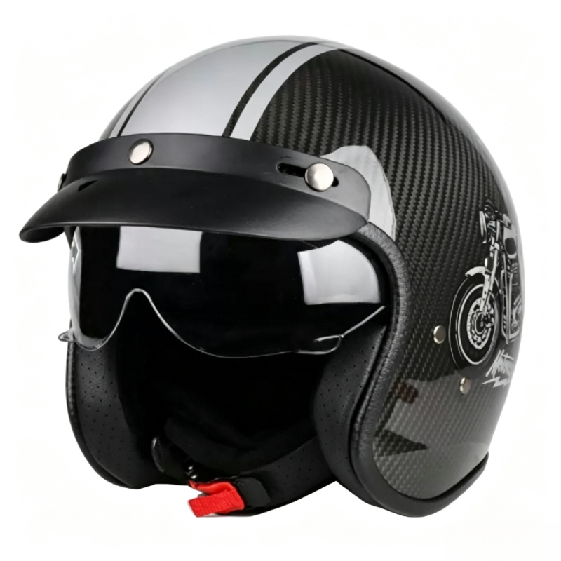 Capacete de motocicleta em fib - Motorcycle Helmet Sun Visor Inner avaliação e preço