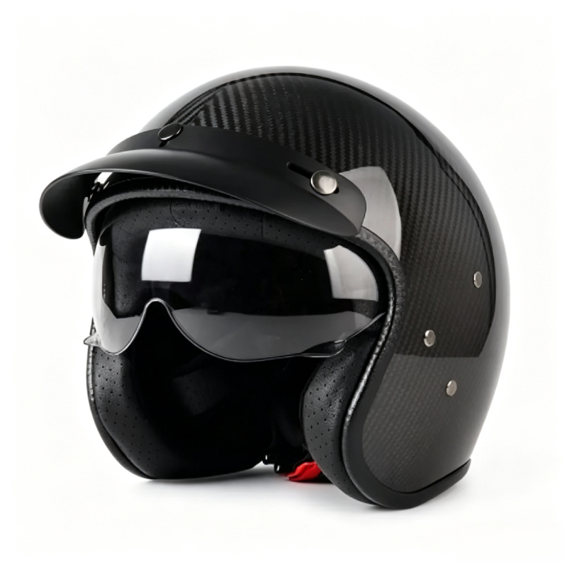 Capacete de motocicleta em fib - Motorcycle Helmet Sun Visor Inner avaliação e preço