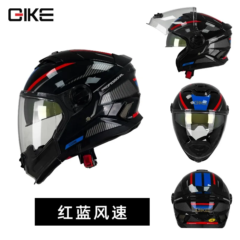 Capacete de motocicleta com vi - Flip Up Helmet Dual Visor avaliação e preço