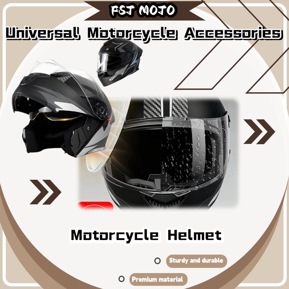Capacete Modular Reversível pa - Motorcycle Helmet Sun Visor Inner avaliação e preço