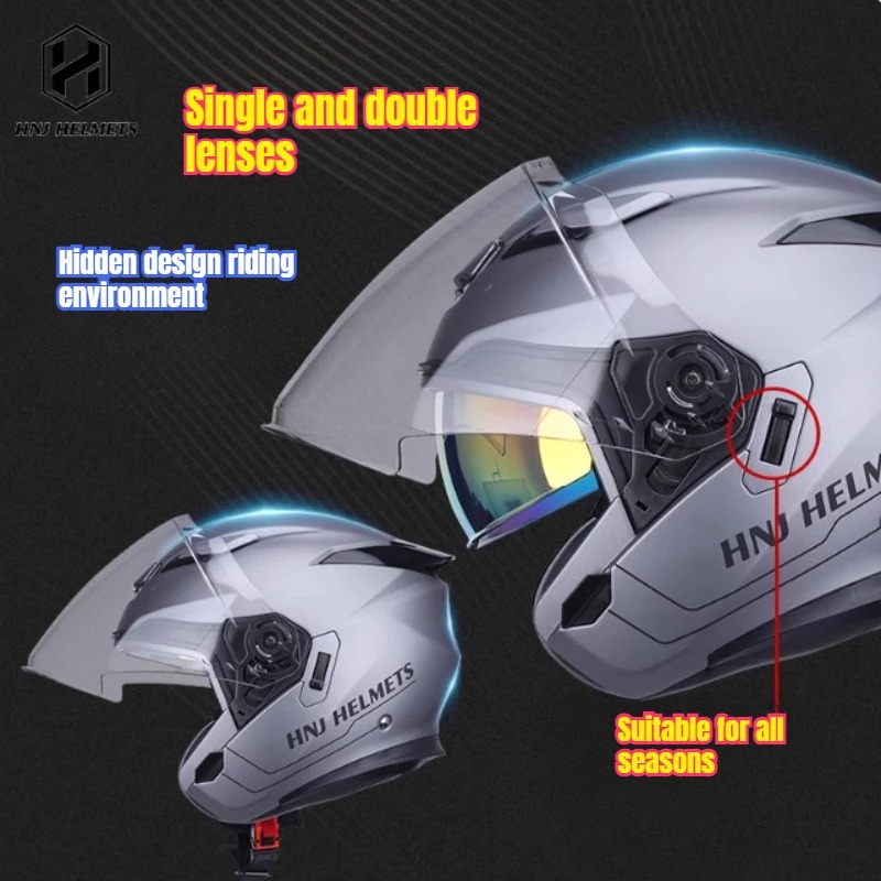 Capacete Aberto para Motocicle - Motorcycle Helmet Bluetooth Built In avaliação e preço