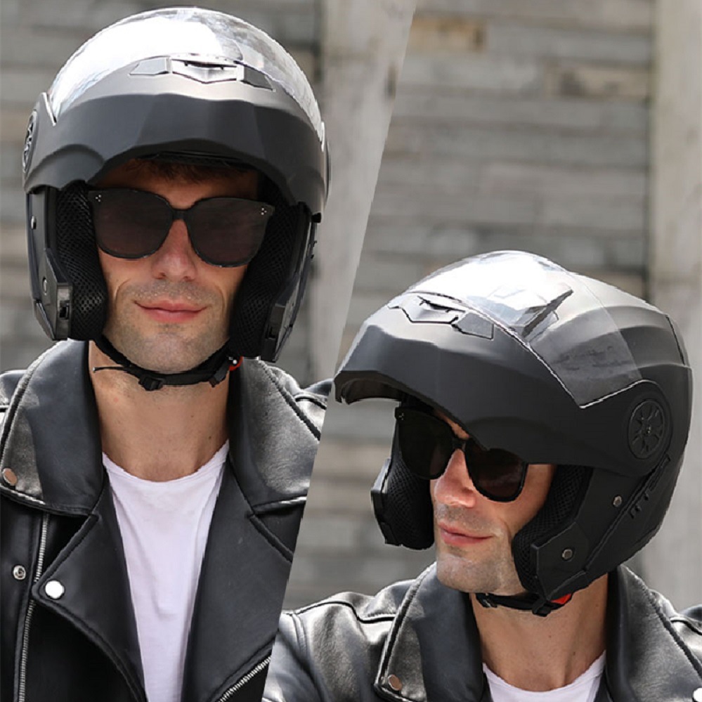 Bld 161 rosto cheio capacete d - Motorcycle Helmet Sun Visor Inner avaliação e preço